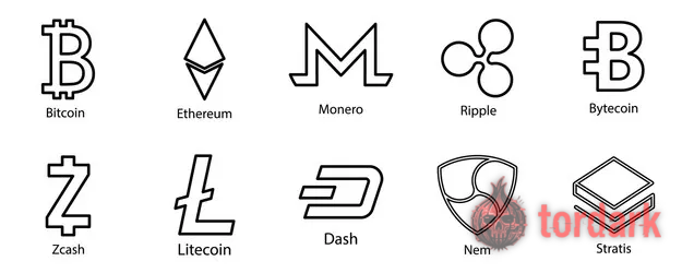 An illustration of swapping cryptocurrency — one coin handed in and a different coin returned, with no account or sign-in between them